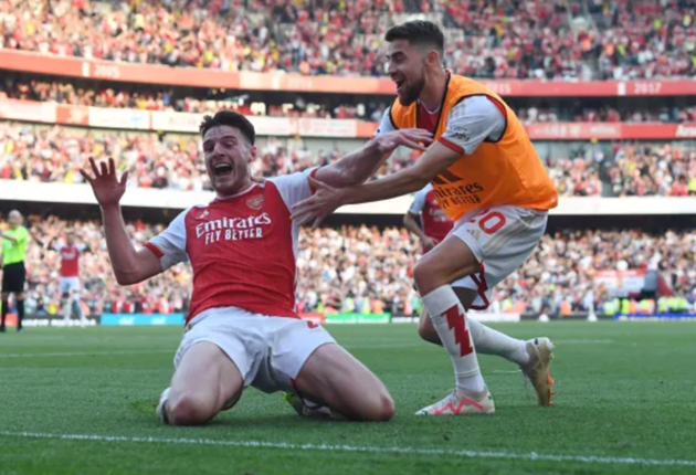 Declan Rice ‘surprised’ by Jorginho quality at Arsenal - Bóng Đá