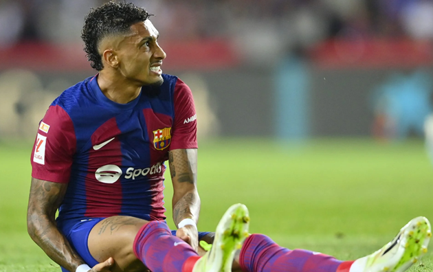 Barcelona star forward’s recovery going well, could return against Shakhtar Donetsk (Raphinha) - Bóng Đá