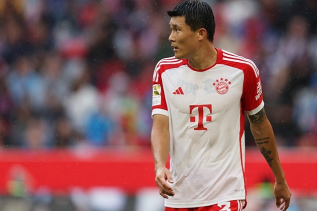 Min-jae trong màu áo Bayern Munich.