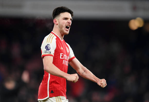 24-year-old Arsenal star now named as the Premier League’s best player so far this season (Rice) - Bóng Đá