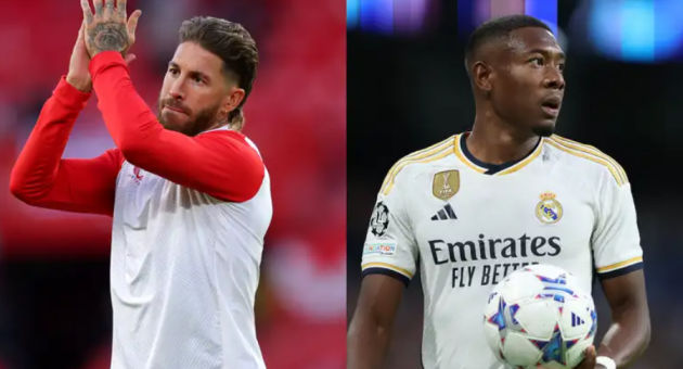 Sergio Ramos sends message to David Alaba after horrific knee injury - Bóng Đá