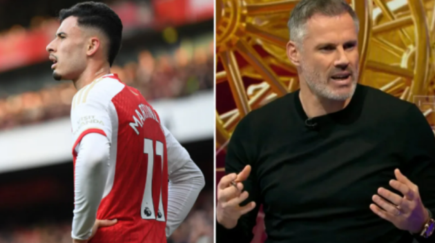 Jamie Carragher pinpoints Arsenal star who is ‘struggling’ and insists there are ‘no world class’ players in Gunners attack - Bóng Đá