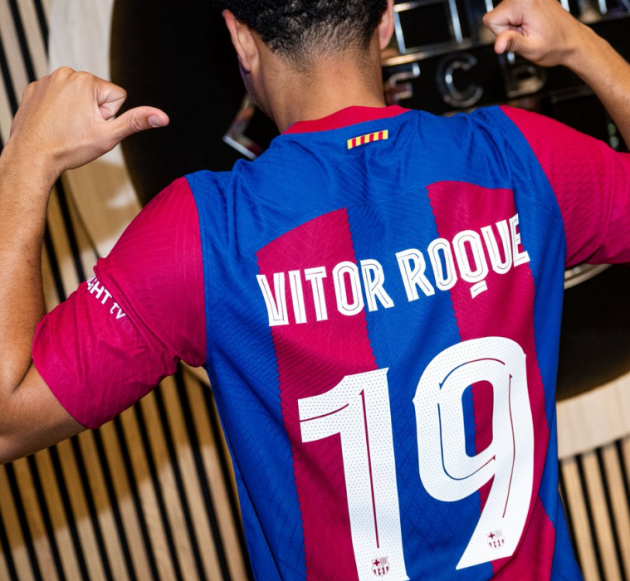 Barcelona confirm Vitor Roque’s new shirt number - Bóng Đá