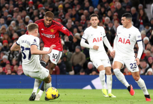 TRỰC TIẾP Man United 2-1 Tottenham Hotspur (H1): Rashford lên tiếng - Bóng Đá