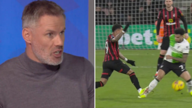 Jamie Carragher says Bournemouth star was a ‘lucky boy’ not to be sent off against Liverpool - Bóng Đá