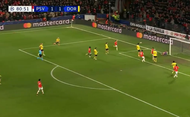 ảnh review PSV vs Dortmund - Bóng Đá