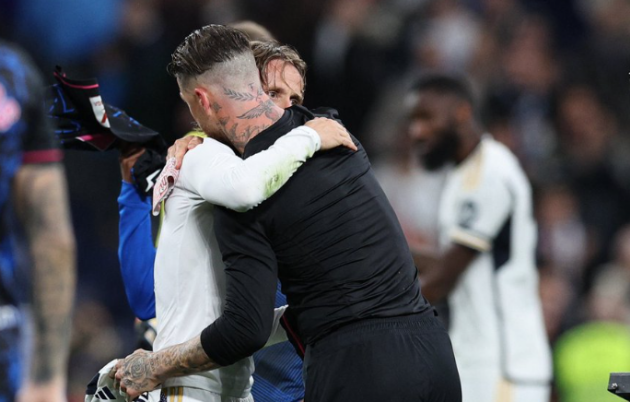 This beautiful Sergio Ramos and Luka Modrić reunion moment will touch your heart - Bóng Đá