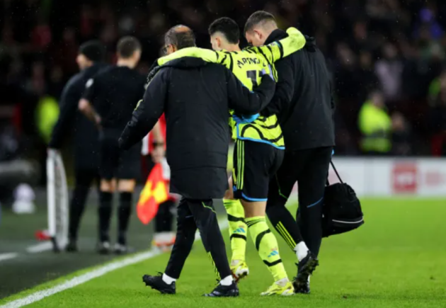 Mikel Arteta gives Bukayo Saka and Gabriel Martinelli injury update after Arsenal thrash Sheffield United - Bóng Đá
