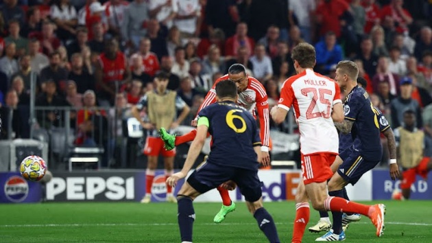 TRỰC TIẾP Bayern 2-1 Real Madrid (H2): Kane ghi bàn - Bóng Đá