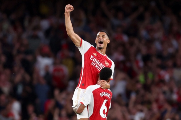 WILLIAM SALIBA SAYS ARSENAL PLAYERS WILL BE TOTTENHAM HOTSPUR FANS AGAINST MANCHESTER CITY ON TUESDAY - Bóng Đá