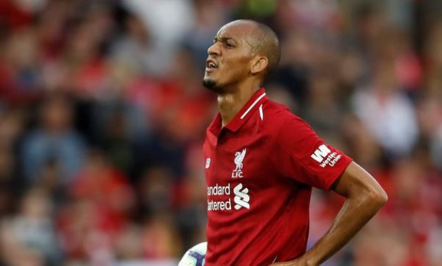 Trọng trách nơi hàng phòng ngự Liverpool một lần nữa được đặt lên vai Fabinho.