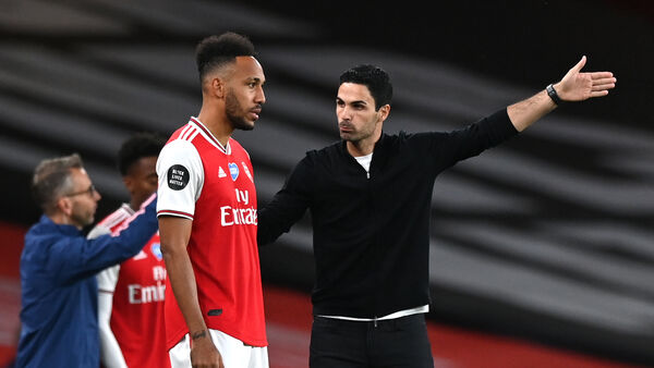 Pierre-Emerick Aubameyang claims Arsenal situation with Mikel Arteta has been resolved - Bóng Đá