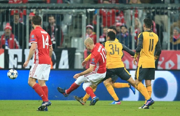 Hạ Arsenal, Bayern thiết lập lỷ lục mới - Bóng Đá