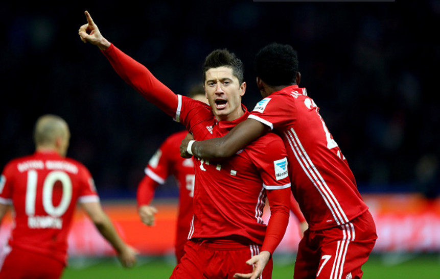 Lewandowski nổ súng đúng giây cuối, Bayern thoát thua trước Hertha - Bóng Đá