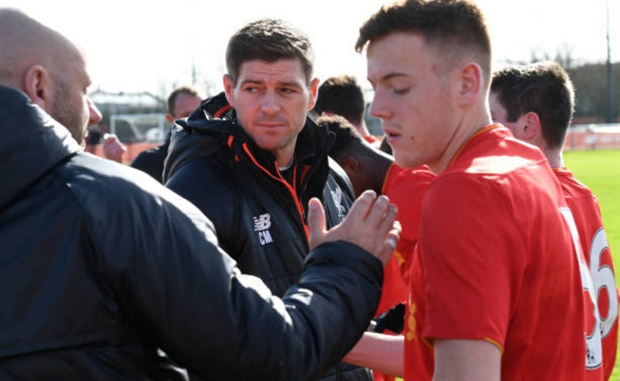 Gerrard đưa U18 Liverpool vào vòng Play-off giải trẻ NHA - Bóng Đá