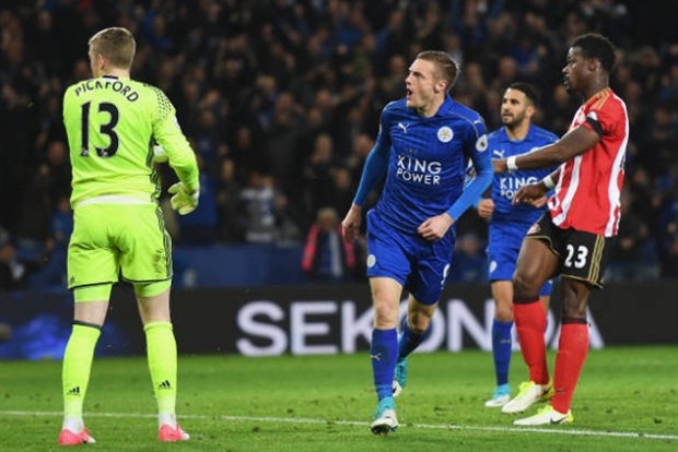 Thắng Sunderland, Leicester tiếp tục làm nên điều không tưởng - Bóng Đá