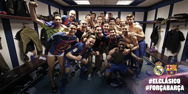 Hạ Real, fan Barcelona ăn mừng như đã vô địch - Bóng Đá