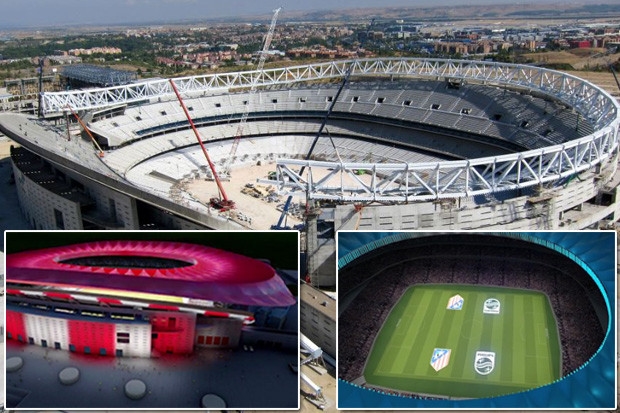 Sân mới của Atletico dần hình thành, 6 tuần nữa hoàn tất - Bóng Đá