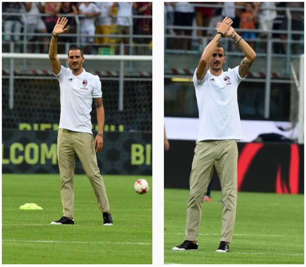 Chưa thể ra sân, vẫn được chào đón trong trận đấu của Milan - Bóng Đá