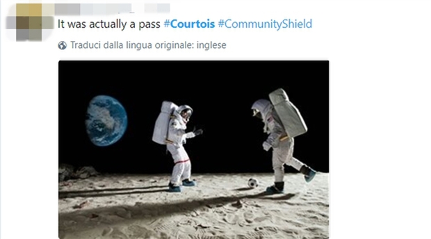 NASA mệt mỏi đi tìm trái bóng của Courtois  - Bóng Đá