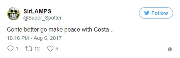 Morata quá tệ, fan Chelsea xin Conte làm lành với Costa - Bóng Đá