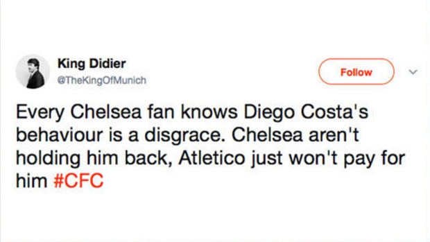 Fan Chelsea 'nội chiến' vì khả năng Costa trở lại - Bóng Đá