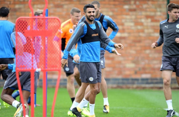 Bị Roma từ chối, Mahrez 'hết ga' trên sân tập của Leicester - Bóng Đá