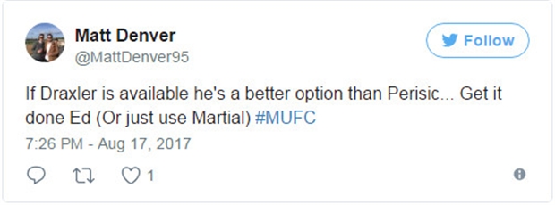 Nhanh lên Man Utd, Draxler mới chính là người thích hợp - Bóng Đá