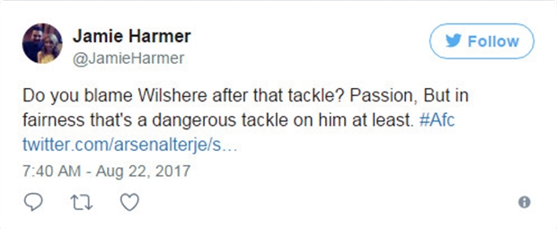 Wilshere đánh đối thủ, fan Arsenal vẫn bảo vệ ra mặt - Bóng Đá