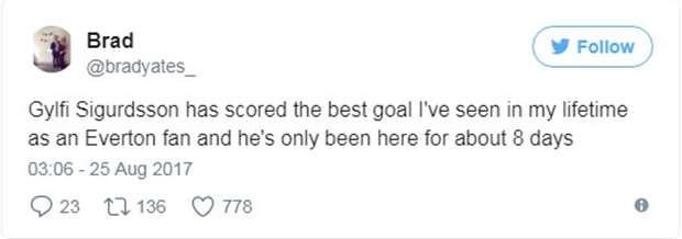 'Kỷ lục gia' Sigurdsson lập siêu phẩm, NHM Everton sướng tột đỉnh - Bóng Đá
