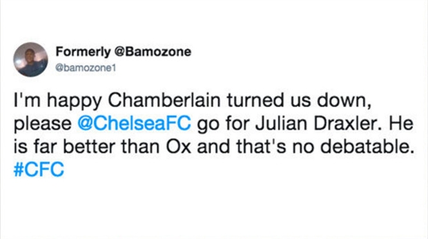 Từ chối Chelsea, Chamberlain bị chê 'nhát gan' - Bóng Đá