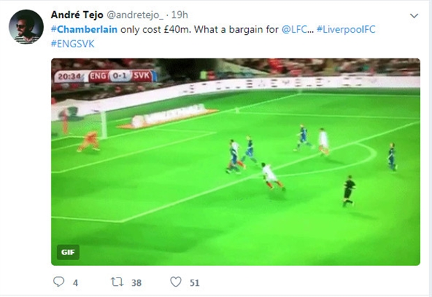  Chamberlain dứt điểm quá 'hay', fan Liverpool bắt đầu lo - Bóng Đá