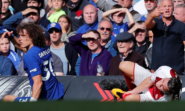 Wenger: 'David Luiz xứng đáng bị đuổi' - Bóng Đá