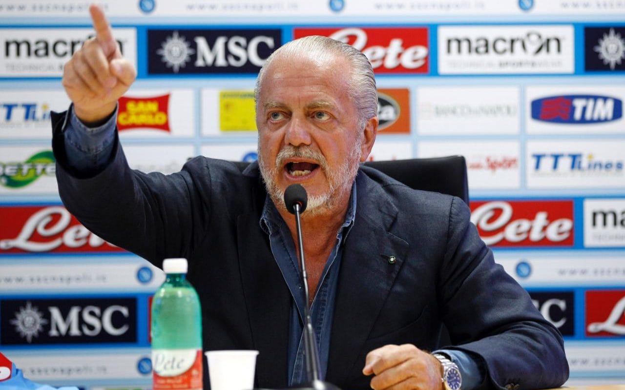 SỐC: Chủ tịch Napoli tuyên bố 'bỏ' trận đấu với Man City - Bóng Đá