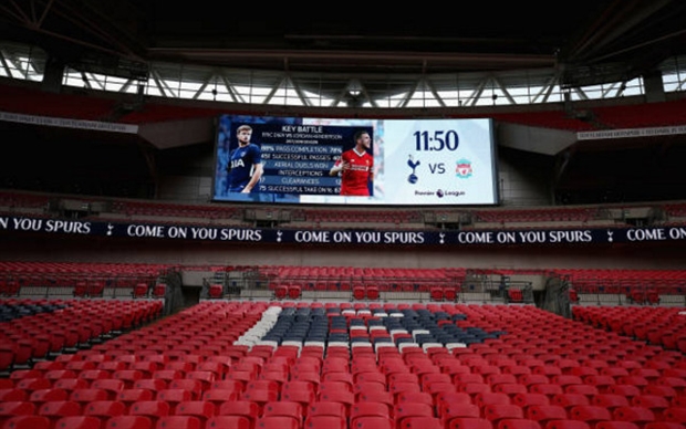 Dàn sao Tottenham có mặt tại Wembley từ rất sớm - Bóng Đá