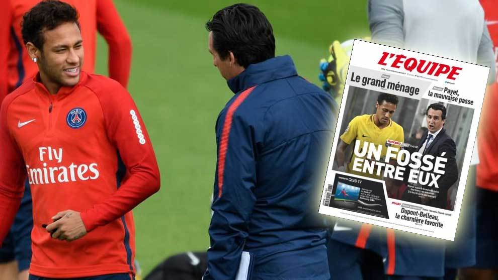 Neymar ngày càng thiếu tôn trọng đối với Emery - Bóng Đá