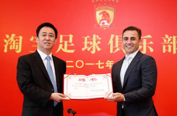 Cannavaro rạng ngời trong ngày trở lại nắm quyền tại Guangzhou  - Bóng Đá
