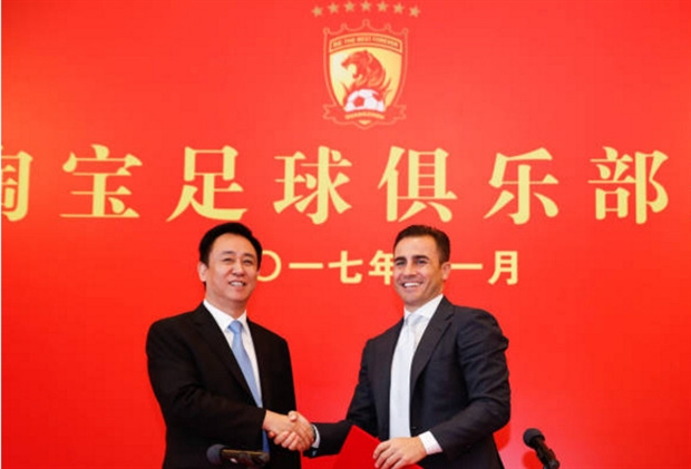 Cannavaro rạng ngời trong ngày trở lại nắm quyền tại Guangzhou  - Bóng Đá
