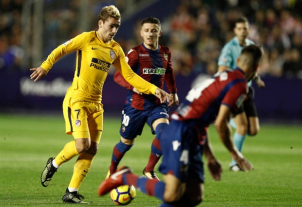 Thắng '5 sao', Atletico tái lập kỷ lục trong mùa giải từng lập cú đúp - Bóng Đá
