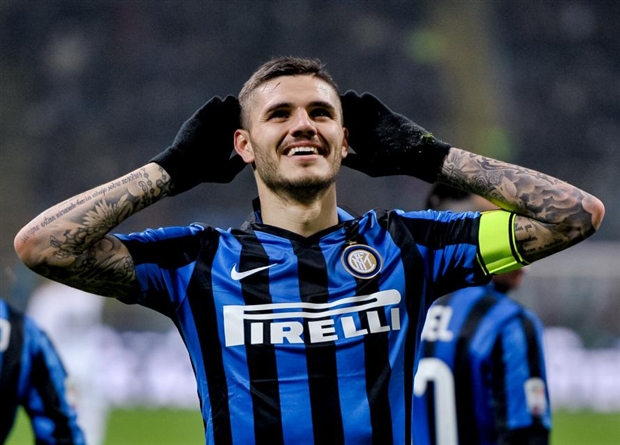 Đi vào lịch sử, Mauro Icardi được huyền thoại Inter đích thân tặng quà - Bóng Đá