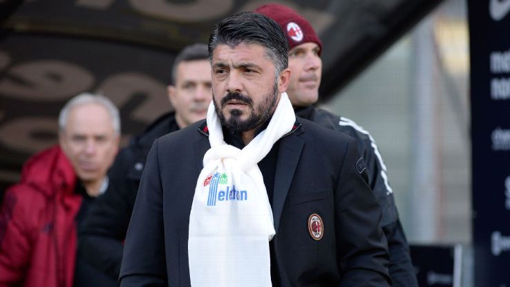 AC Milan bác bỏ tin đồn Gattuso xin từ chức - Bóng Đá