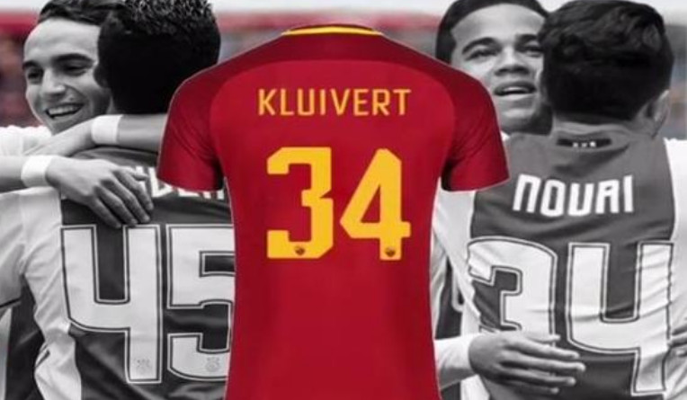 Con trai huyền thoại Kluivert chọn số áo đầy ý nghĩa tại Roma - Bóng Đá