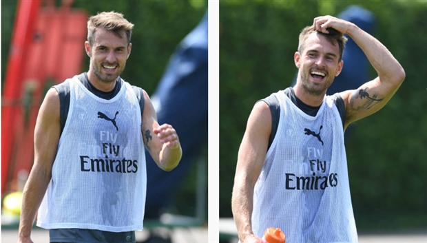 Ramsey cười hết cỡ khi sắp có hợp đồng mới - Bóng Đá