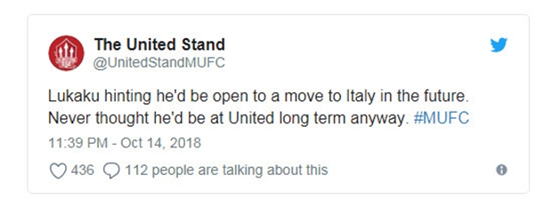'Lukaku muốn rời Man Utd, có gì phải ngạc nhiên?' - Bóng Đá