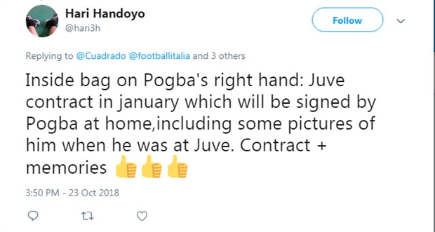 CĐV Man Utd tức điên khi Pogba vui vẻ nhận quà của Juventus - Bóng Đá