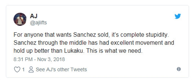 NHM Man Utd ngạc nhiên vì sự tiến bộ của Sanchez - Bóng Đá
