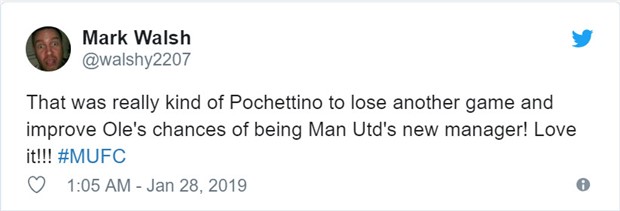 Tottenham gặp hạn, fan Man Utd 'dìm hàng' Pochettino  - Bóng Đá