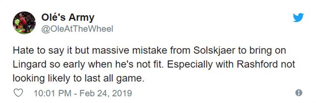 CĐV Man Utd chỉ trích Solskjaer vì một quyết định khó hiểu - Bóng Đá