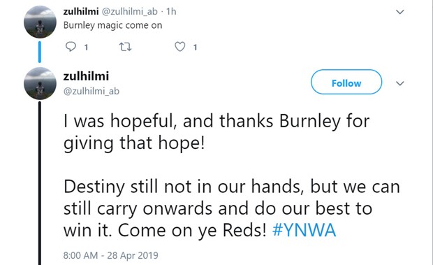 Không thể ngăn Man City, CĐV Liverpool vẫn cảm ơn Burnley - Bóng Đá