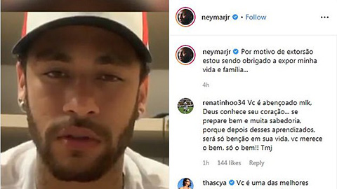 Neymar khóc nức nở trước cáo buộc hiếp dâm - Bóng Đá
